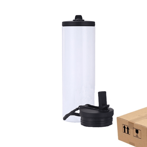 20oz Case Of (25 units) STRAIGHT SUBLIMATABLE SKINNY SLURP TUMBLER