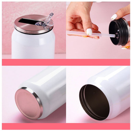 14oz Case(25 Units) Sublimation Soda Can Top,Cheapest Sublimation Tumblers