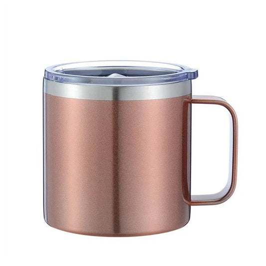 12oz CASE (25 UNITS) Cute Coffee Mug Tumbler Bulk Insulated Tumbler Whit handle