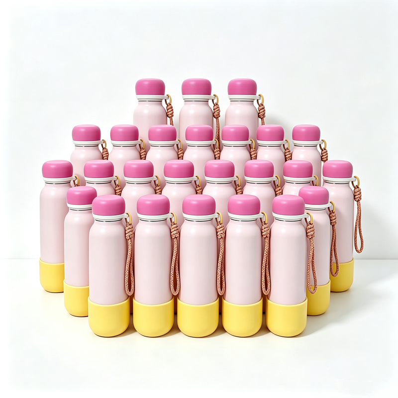 25Pack of 18oz Insulated Water Bottle Stainless Steel with Straw, Leak proof, Bisphenol A Free, Double Wall Vacuum, Can Maintain Low