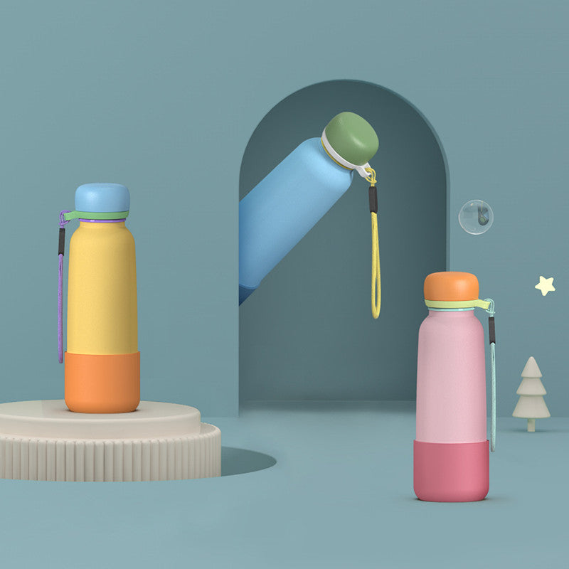 25Pack of 18oz Insulated Water Bottle Stainless Steel with Straw, Leak proof, Bisphenol A Free, Double Wall Vacuum, Can Maintain Low