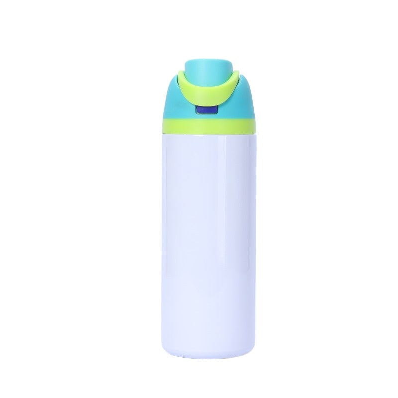 24oz Case of (25 Units)  Sublimation  Fruit Cup Double Drink Sports Water Bottle Stainless Steel Double Layer Vacuum Insulated Cup