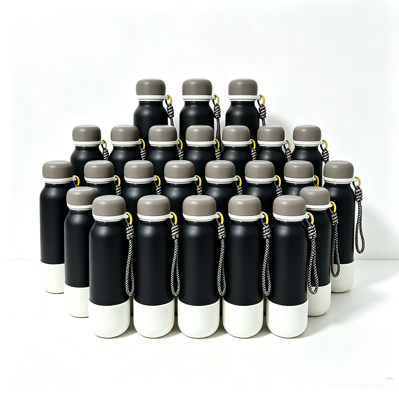 25Pack of 18oz Insulated Water Bottle Stainless Steel with Straw, Leak proof, Bisphenol A Free, Double Wall Vacuum, Can Maintain Low