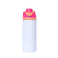 24oz Case of (25 Units)  Sublimation  Fruit Cup Double Drink Sports Water Bottle Stainless Steel Double Layer Vacuum Insulated Cup