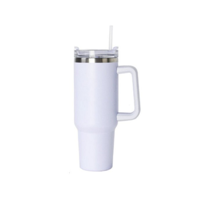 40oz CASE (1/25 UNITS) Tumbler with Handle