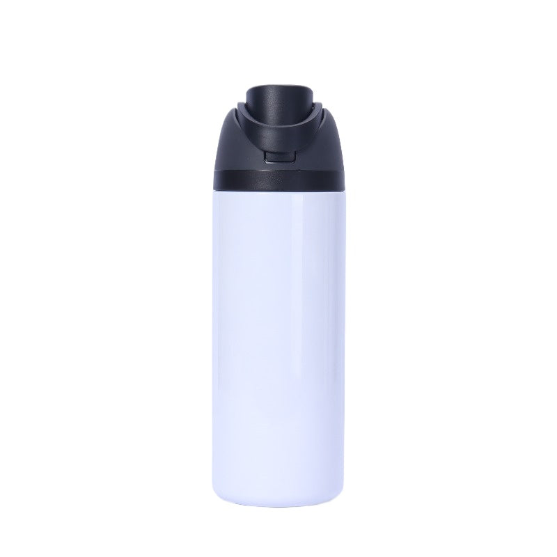 24oz Case of (25 Units)  Sublimation  Fruit Cup Double Drink Sports Water Bottle Stainless Steel Double Layer Vacuum Insulated Cup