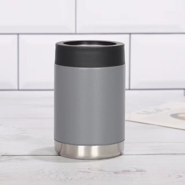 12oz CASE (25 UNITS) Cancooler Stainless Steel Tumbler Double Walled Insulation With Lids