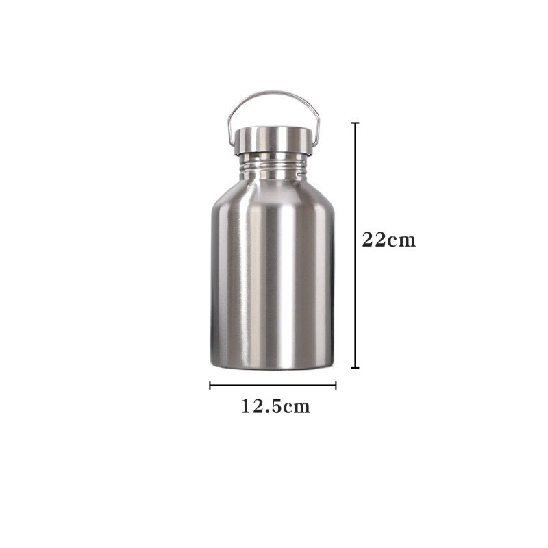 1L/2L Case （20Units）Sports Kettle Stainless Steel Water Bottle