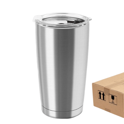 20oz CASE (1/15/30 UNITS) Stainless Steel  Vacuum travel tumbler